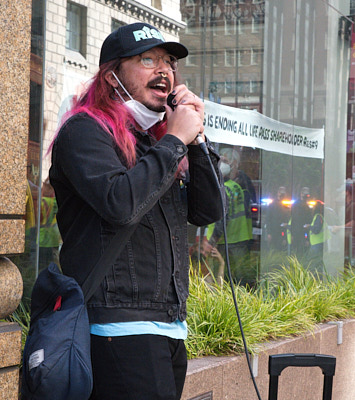 Climate Activists Occupy Wells Fargo Global Headquarters:April 25, 2022